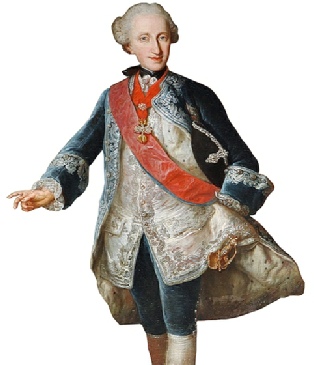 König Ferdinand von Neapel, Gatte von Maria Karolina (Hofburg Innsbruck, BHÖ, Foto: A. Prock)