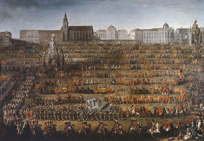 Festlicher Einzug von Isabella von Parma in Wien (Quelle wikimedia)