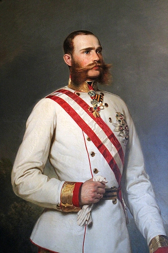 Kaiser Franz Joseph (Hofburg Innsbruck, BHÖ, Foto A. Prock)