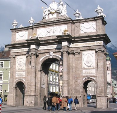 Triumphpforte in Innsbruck