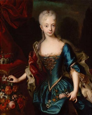 Maria Theresia im Alter von elf Jahren (KHM Wien)