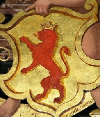 Wappen der Habsburger - Habsburger Löwe (Foto: A. Prock)