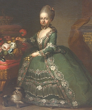Maria Theresia - Tochter von Kaiser Joseph II. und der Isabella von Parma (Hofburg Innsbruck, BHÖ, Foto: A. Prock)
