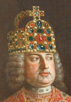 Kaiser Franz I. Stephan von Lothringen mit der Kaiserkrone (Hofburg Innsbruck, BHÖ, Foto: A. Prock)